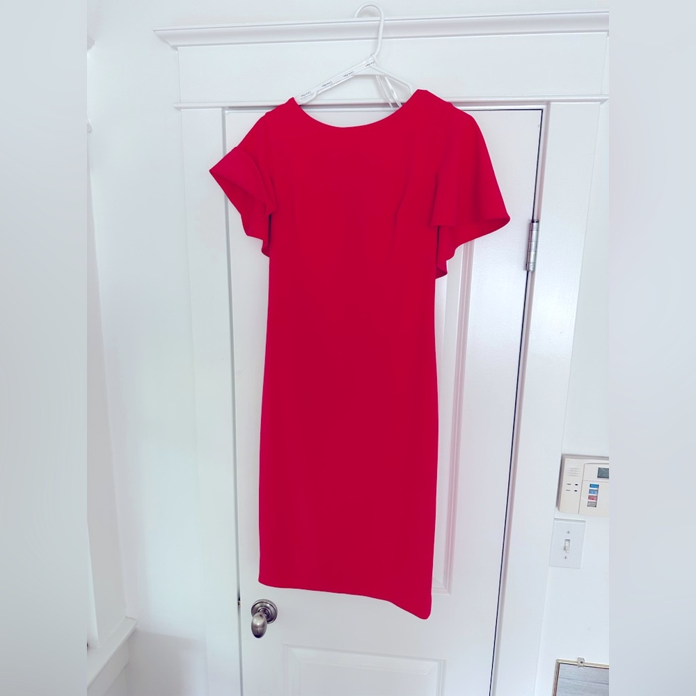 Calvin Klein pink dress